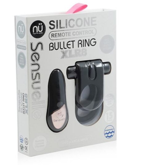 Sensuelle Silicone XLR8 Ring Blk