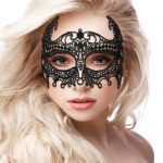 Empress Black Lace Mask
