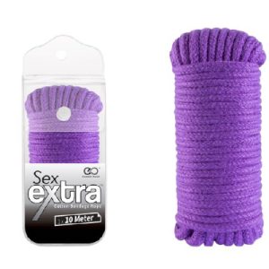 Sex Extra 10 m Cotton Rope Purple