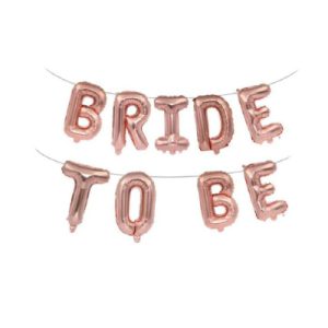 Bride To Be Balloon Rose Gold