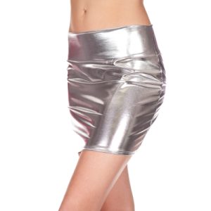 Metallic Skirt Silver Small/Medium