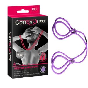 Cotton Cuffs Purple