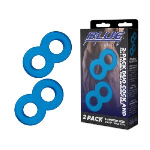 Blue Line 2 Duo Cock & Ball Ring