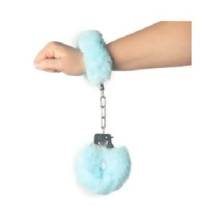 Fluffy Handcuffs Sky Blue