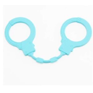 9997 Silicon Handcuffs Blue