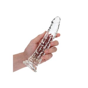 RealRock 9" Clear Slim with Suction