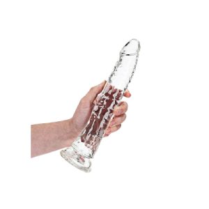 RealRock 10" Clear Slim with Suction